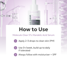 Load image into Gallery viewer, Molecule-Clear 5% Mandelic Acid Serum 30ml