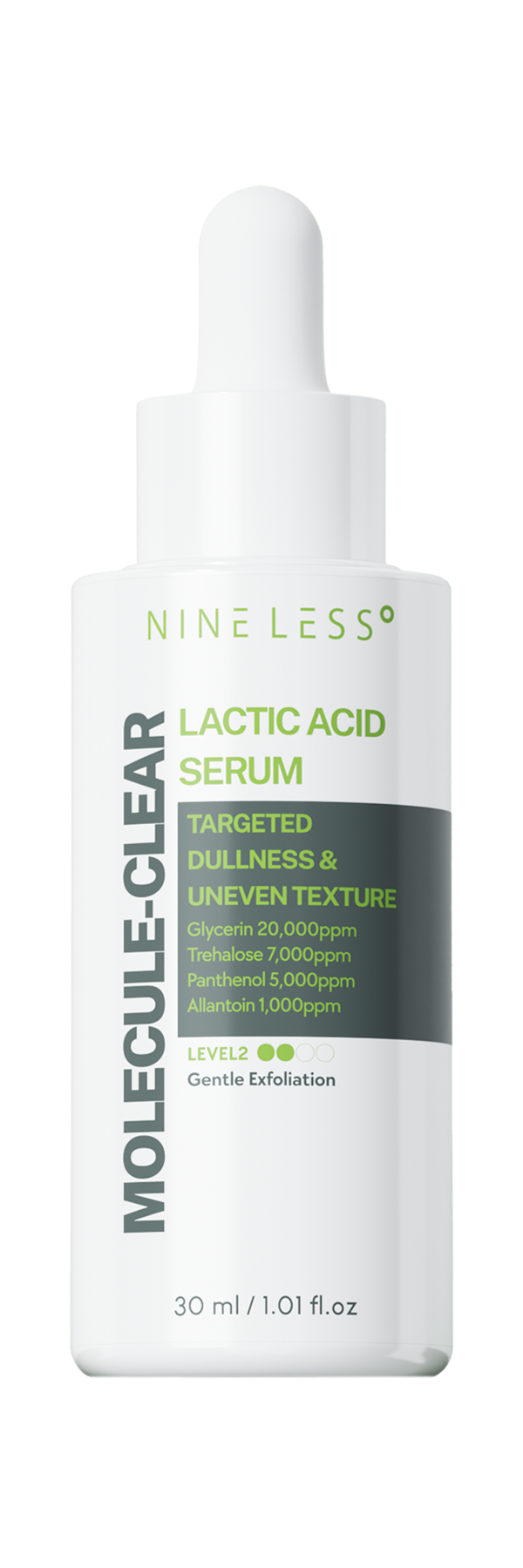 MOLECULE-CLEAR] Lactic Acid Serum 30ml – NINELESS