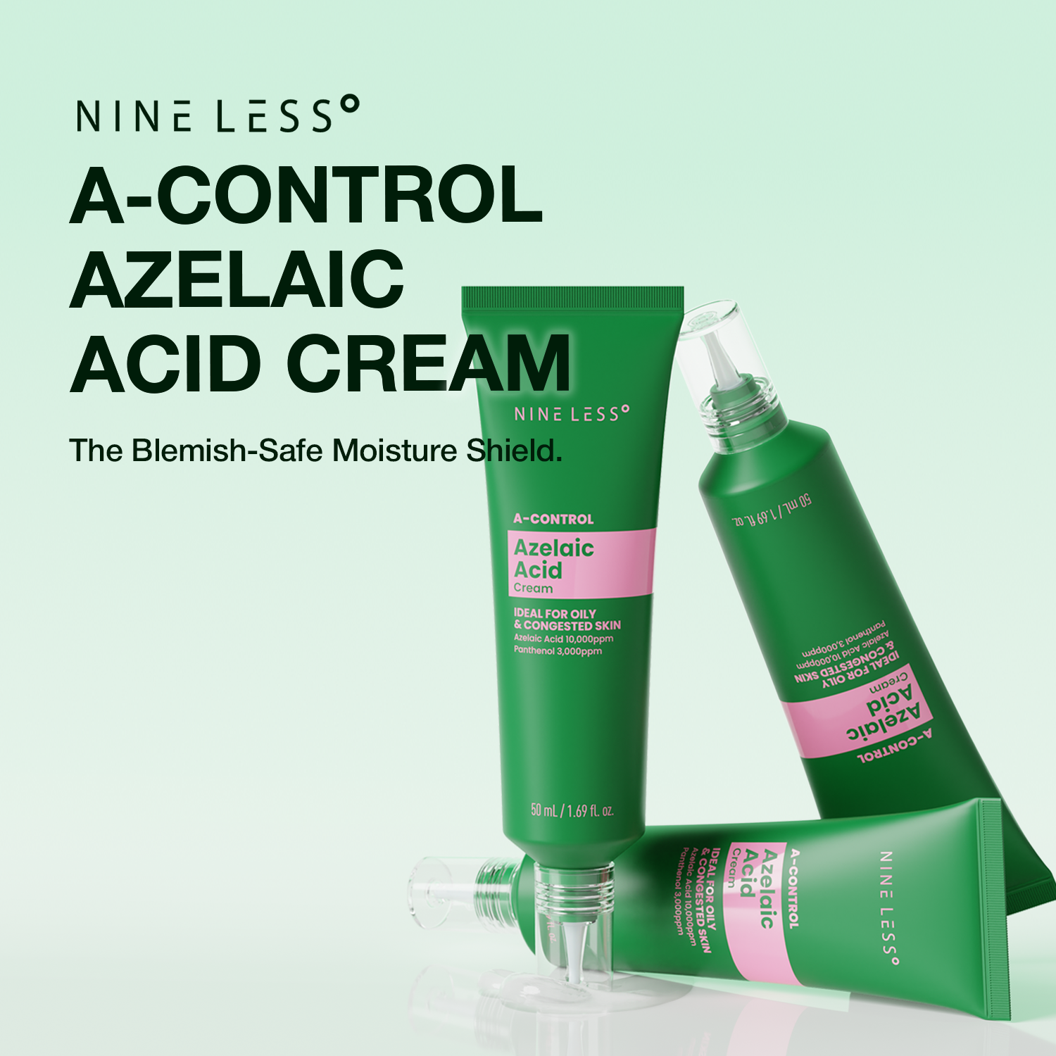A-CONTROL] Azelaic Acid Cream 50ml – NINELESS
