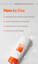 Load image into Gallery viewer, [MELA-PRO] Tranexamic Acid Sun Screen 100ml
