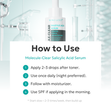 Load image into Gallery viewer, Molecule-Clear Salicylic Acid Serum 30ml
