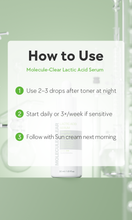Load image into Gallery viewer, [MOLECULE-CLEAR] Lactic Acid Serum 30ml
