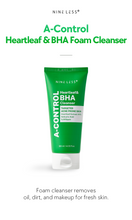 Load image into Gallery viewer, [A-CONTROL] Heartleaf &amp; BHA Foam Cleanser 120ml
