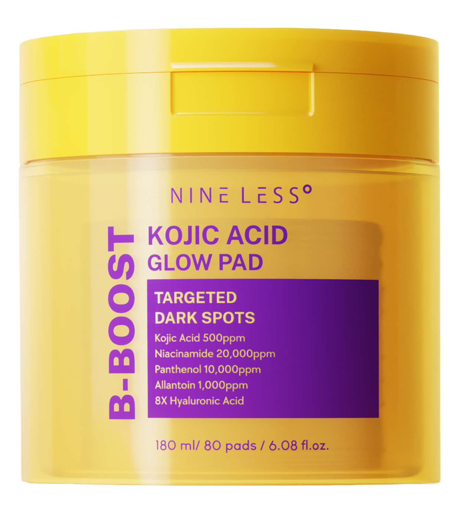 [B-BOOST] Kojic Acid Glow Pad 180ml – NINELESS