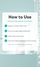 Cargar imagen en el visor de la galería, [MOLECULE-CLEAR] Salicylic Acid Serum 30ml
